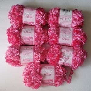 Bernat Boa Yarns lot of 7